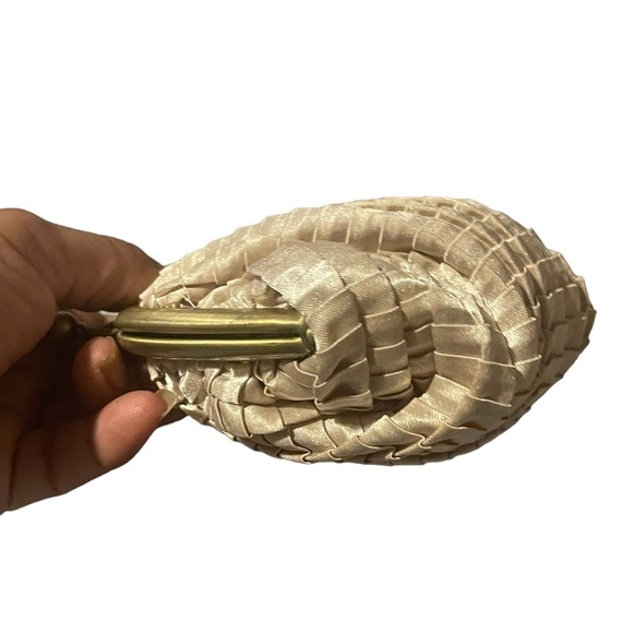 Jessica McClintock Evening Bag Clutch Satin - Picture 5 of 9